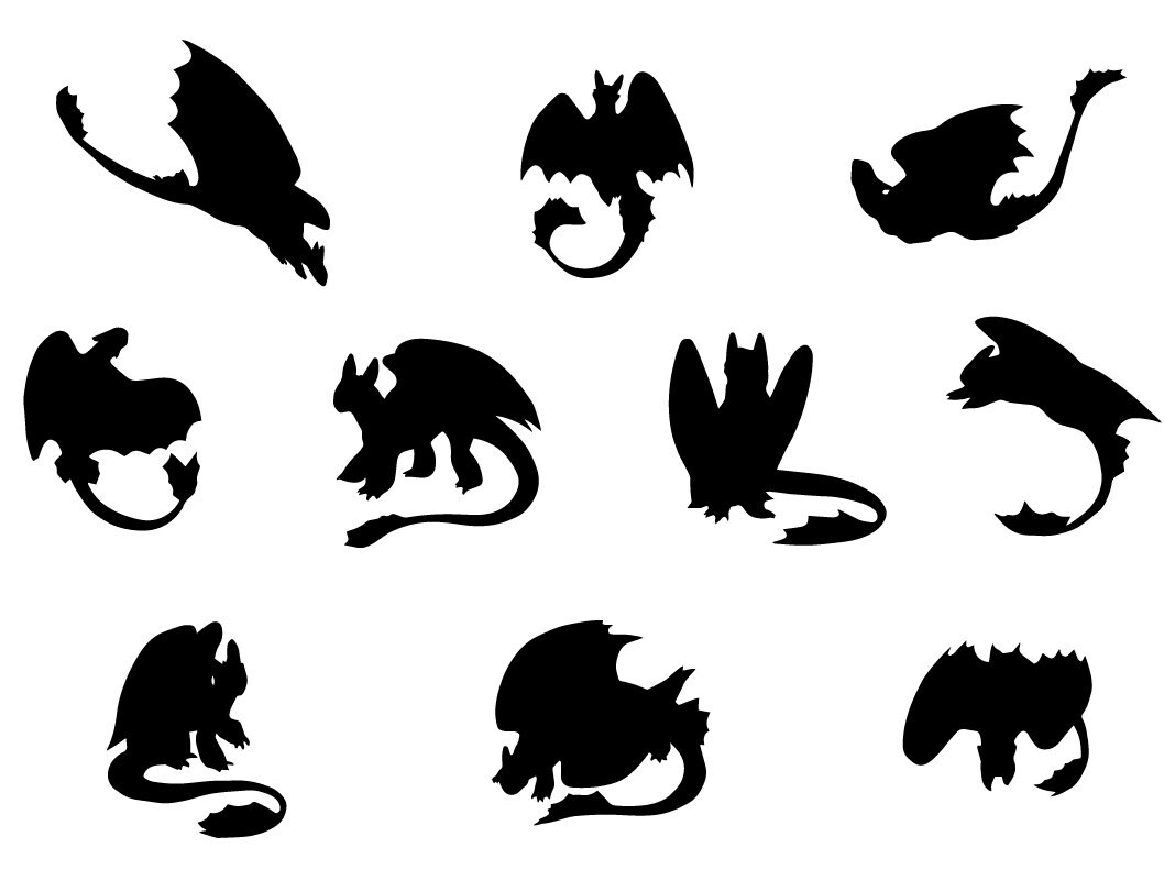 Toothless The Dragon Svg