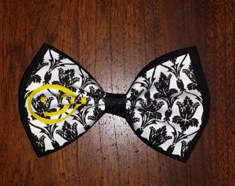 Mini Clip - BBC Sherlock Holmes Wallpaper Hair Bow