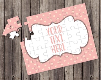 Create Your Own Puzzle - Pregnancy Announcement - Custom Puzzle - Personalized Puzzle - Announcement Ideas - Wedding Announcement - CYOP0199