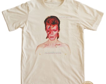 Bowie Punk T-shirt 100% Organic Cotton