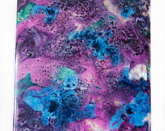 Resin and Acrylic Ink 10x12