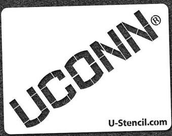 CONNECTICUT “UCONN” – Mini Stencil