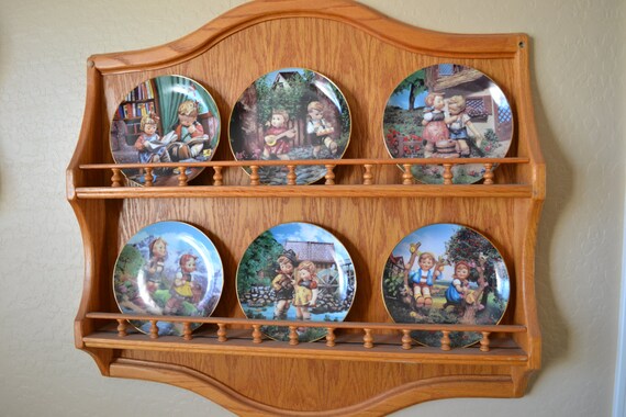 6 plate Wall Mounted Decorative Plate Holder 6 plate Wall Mounted Decorative Plate Holder