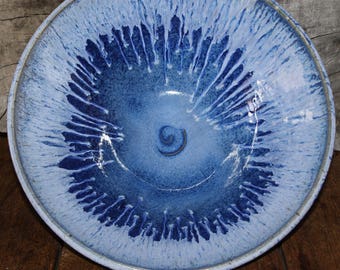 Ceramic Fruit Bowl, Large Stoneware Serving Bowl