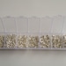 Assorted Sizes 1500 pcs Silver Plated Cut Open Jump Rings 3mm 4mm 5mm 6mm 7mm 8mm Plastic Case Box Jewelry Making Supplies Crafts