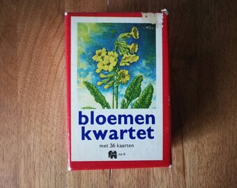 Flower Quartet with 36 cards