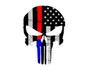 Correctional Officer Punisher Thin Gray line