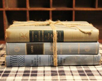 Set of 3 Vintage Hardback Books