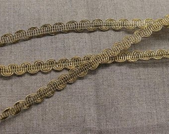 fancy - 1 cm - Gold Ribbon