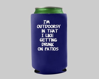 Outdoorsy Can Cooler