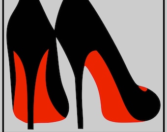 Black Shoe With Stripes On Bottom Black Shoe With Stripes On Bottom