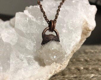 Geode Electroformed Pendant