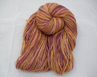 Hand Painted Dyed Merino Bamboo Sock Yarn