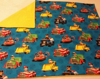 Nick Jr. Paw Patrol Blanket Child //Baby// Chase // Marshall // Zuma // Rubble // Rocky // Travel // light // baby shower // receiving