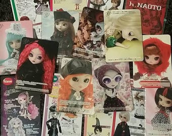 Pullip Dal Jun Planning Collectors Cards + New Release Flyers 2005-2007 Blythe Byul Limited Edition