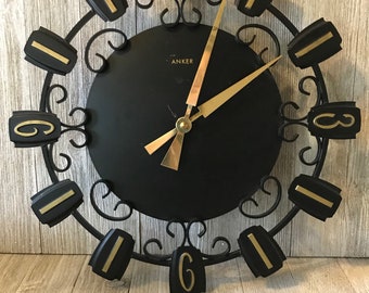 Mid Century Modern Anker Wall Clock