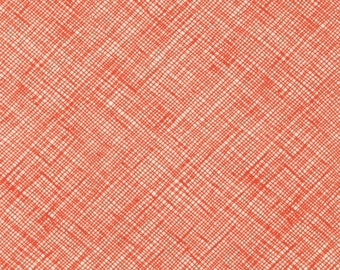 Architextures - Crosshatch Tangerine - Carolyn Friedlander - Robert Kaufman (AFR-13503-147)