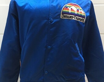 Vintage Denver Nuggets Satin Starter Jacket