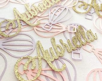 Name Confetti, Custom Confetti, Personalized Confetti, Custom Name Confetti, Personalized Name confeti, First Birthday Confetti