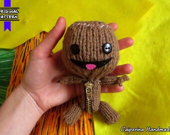 Sackboy - LittleBigPlanet - amigurumi - video game