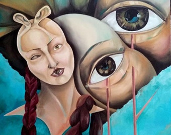Original Oil painting on Canvas
