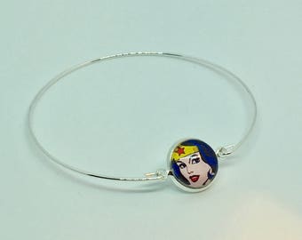 Wonder Woman Bangle Bracelet