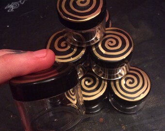 XXL size Beard/Festival glitter gel pots