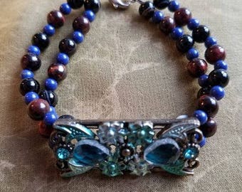 Mixed Stone Beaded Bracelet