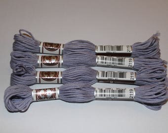 Plied yarn 2119 matte DMC embroidery FLOSS for canvas or bracelets
