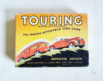 1937 Parker Brothers Touring Automobile Game
