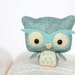 PDF Pattern - Felt Owl Nogget Plush