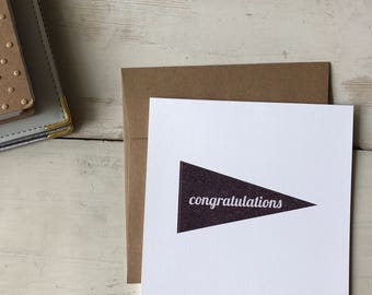 Simple Congratulations Card | Multi-occassion with typography design