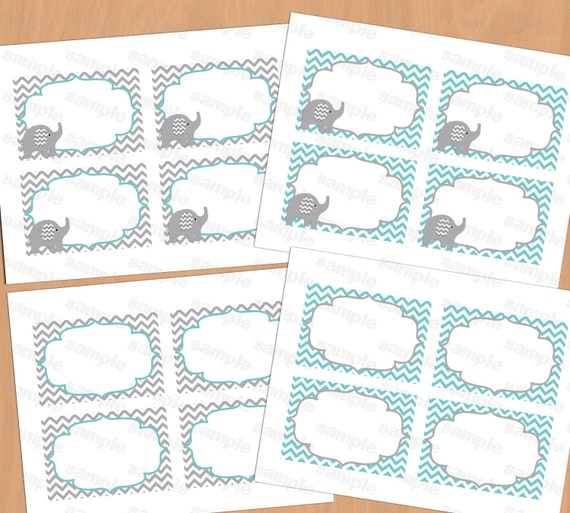 Printable Baby Shower Food Labels Place Card Blank Place Printable Baby Shower Food Labels Place Card Blank Place