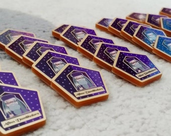 Chocolate Frog needle minder - cross stitch accessory