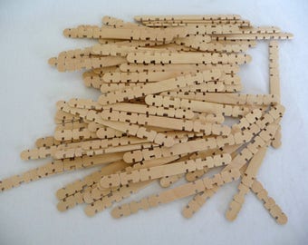 Wooden Skill Sticks, Craft Supplies, Wood Sticks, Art Supplies, Forster Building Sticks, Woodcraft, Unique Sticks, Snap Apart, Wooden Sticks