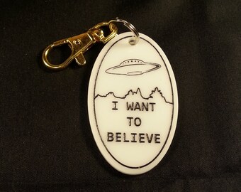 I want to Believe Keychain - X-Files