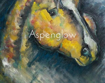 Southwest Horse Portrait Painting