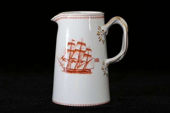 SPODE Trade Winds Pitcher Spode Trade Winds Red Spode SPODE Trade Winds Pitcher Spode Trade Winds Red Spode