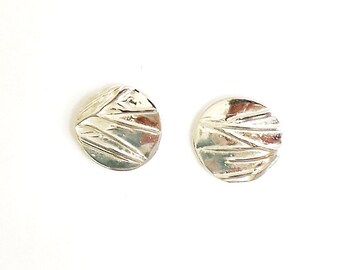Sterling prairie grass earrings, botanical replica, great plains gift, midwestern accessory