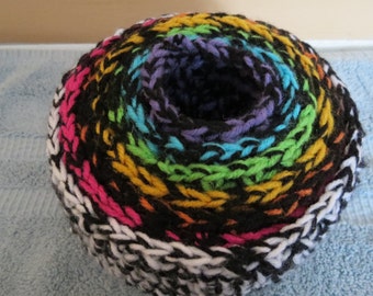 Set of 7 Crochet Nesting Baskets
