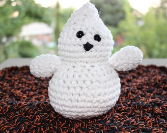 Friendly Ghost Lovey Security blanket 100% Cotton