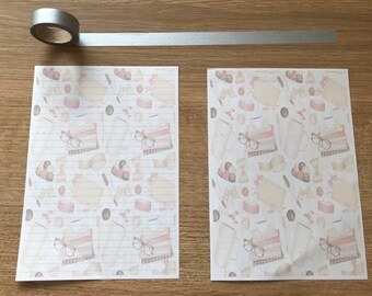 Planner Accessories Snail Mail Pen Pal Writing Paper