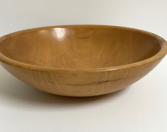 Vintage Wooden Bowl; Large Wood Bowl;Munising Style wood bowl; Vintage Kitchen