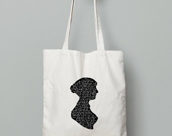 Jane Austen | Mr Darcy Proposal Tote bag | Pride and Prejudice | bookish gift | literary gift | Romantic
