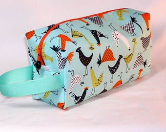 Funky Chicken Project Bag