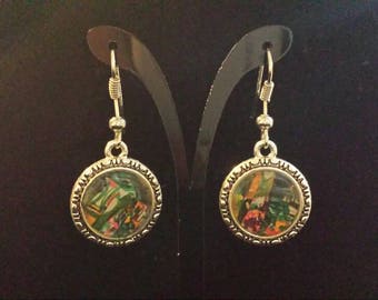 Dangle pierced earings