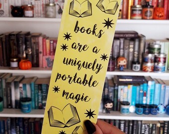 Books are a uniquely portable magic Literary Print Literary