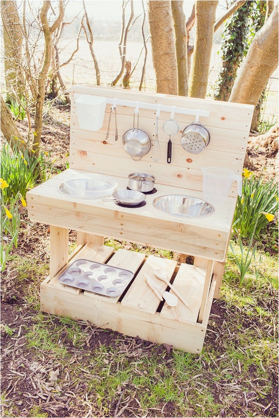 My MUD Kitchen Outdoor Wooden Play Kitchen