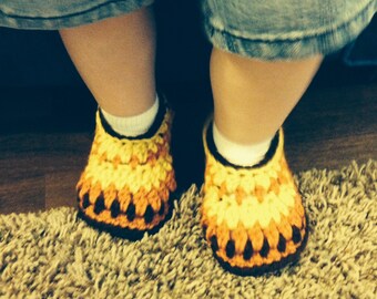 Baby Crochet Galilee Slippers