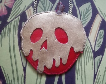 Poison apple necklace